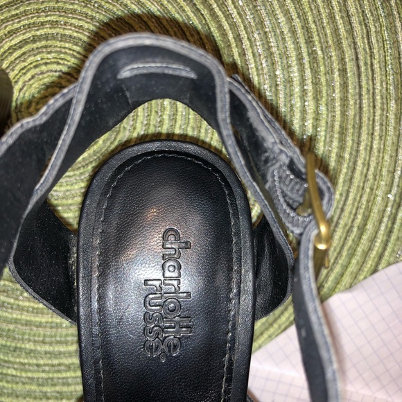 Charlotte Russe Black Heels Helena - Picture 5 of 8